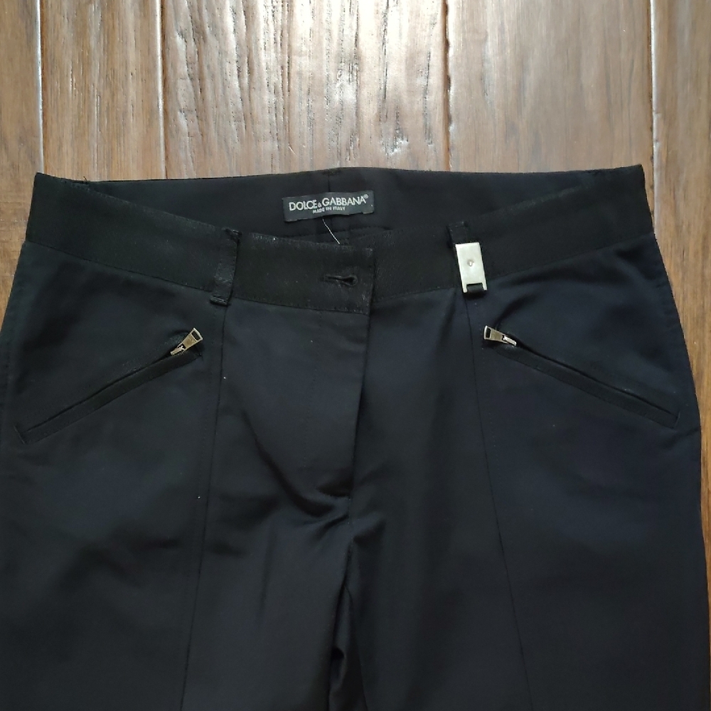 Dolce & Gabbana Elegant Black Pants